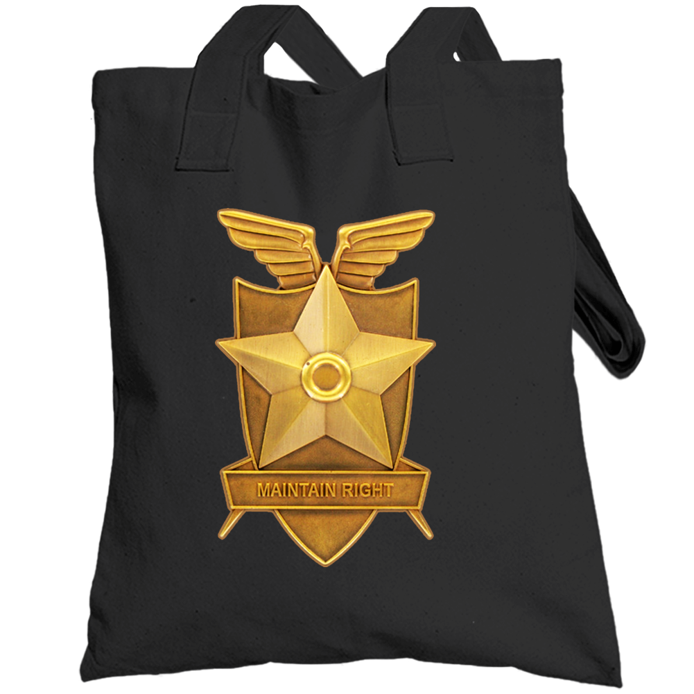 Main Force Patrol Mad Max Badge Maintain Right Totebag