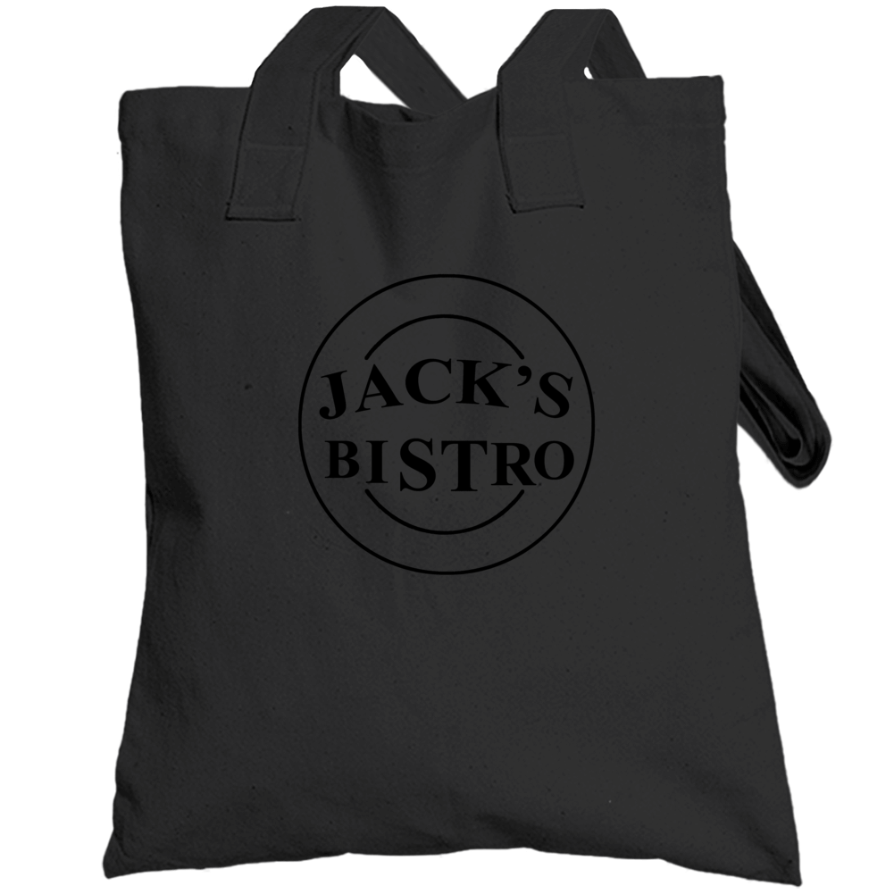 Jacks Bistro Threes Company Jack Tripper Funny Tv Parody Fan Totebag