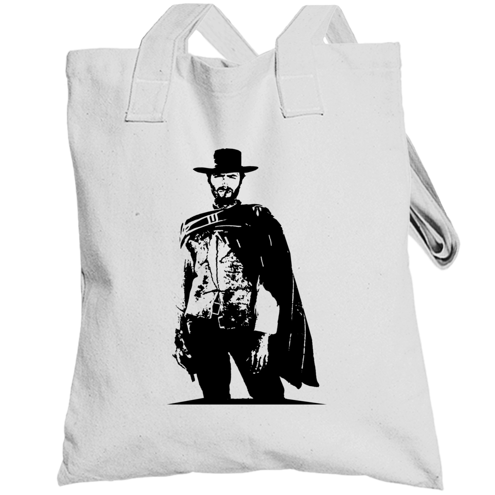 Blondie Good Bad Ugly Clint Eastwood Western Movie Totebag