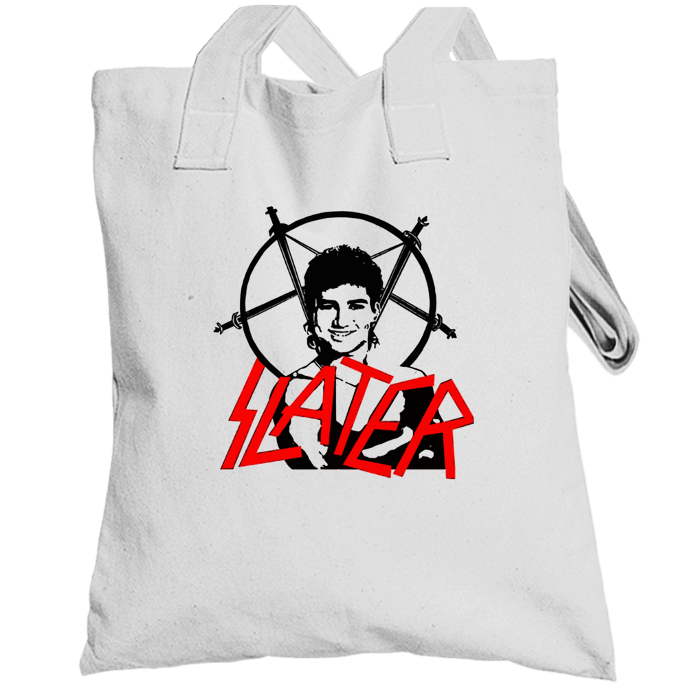 Ac Slater Saved By The Bell Tv Fan Totebag