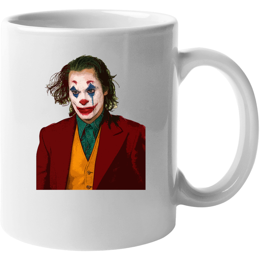 Joaquin Phoenix Joker Movie Fanboy Comic Book Villain Mug