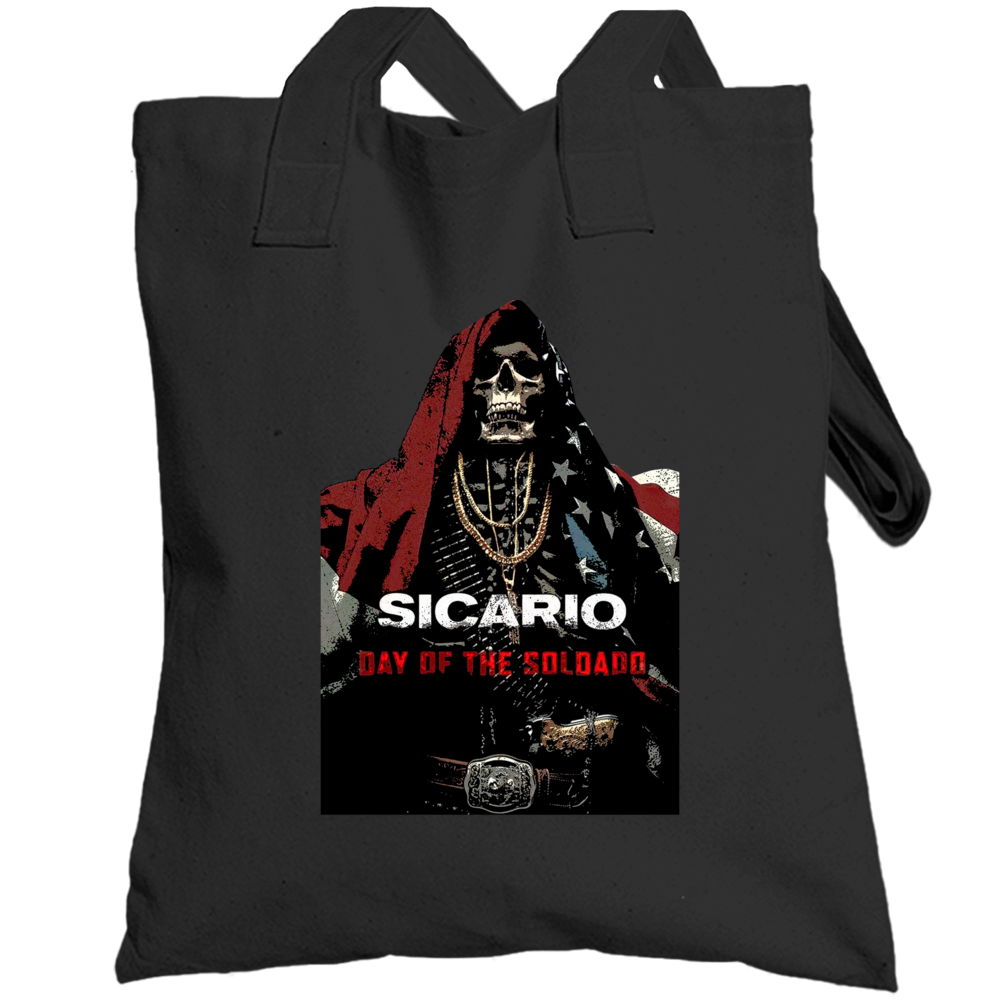 Sicario Day Of The Soldado Drug War Movie Mexico Cartel Movie Totebag