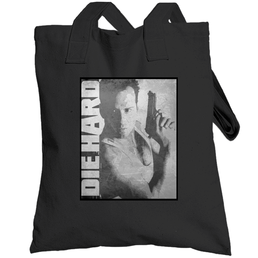 Die Hard Bruce Willis Action Movie John Mcclane Totebag