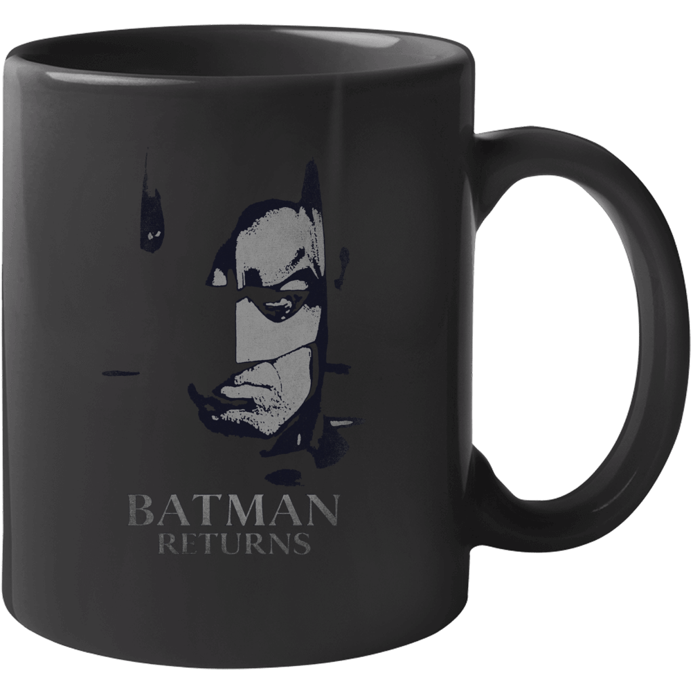 Batman Returns Michael Keaton Retro Movie Fan Mug