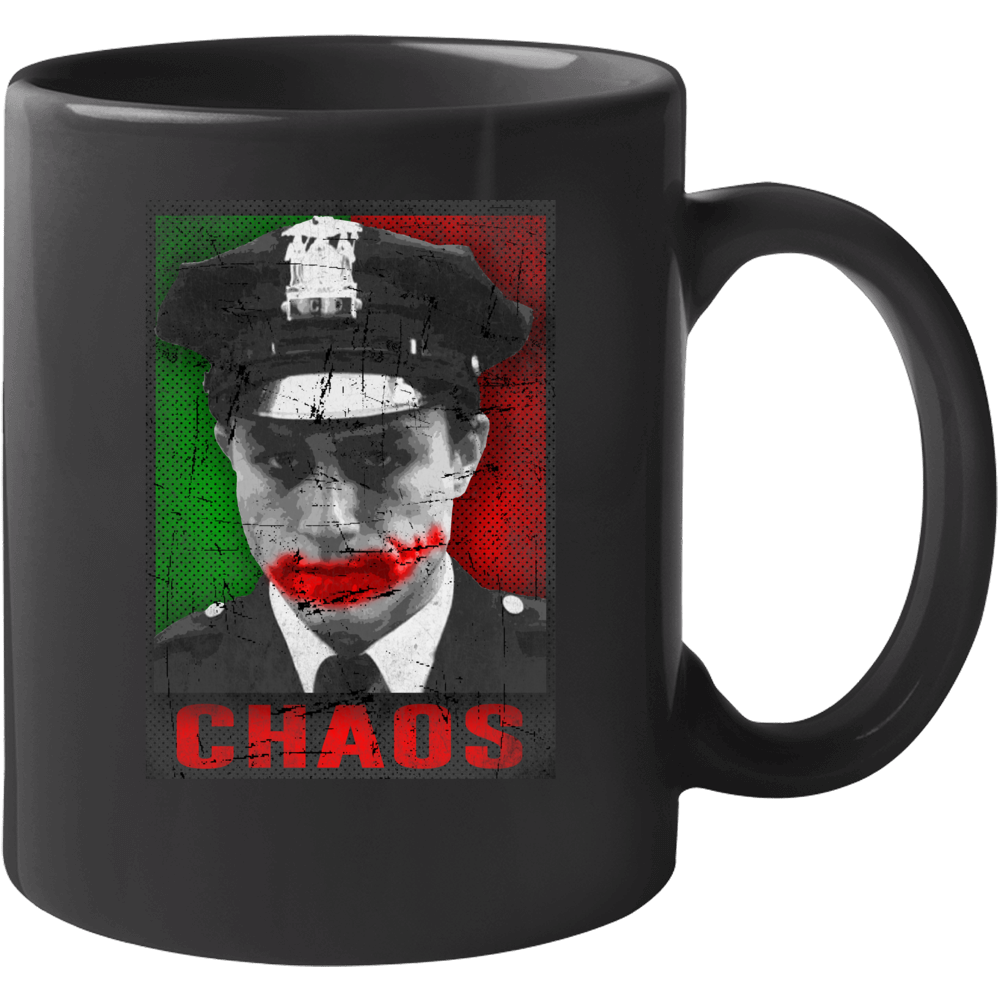 Joker Heath Ledger Chaos Parody Obama Style Poster Cool Mug