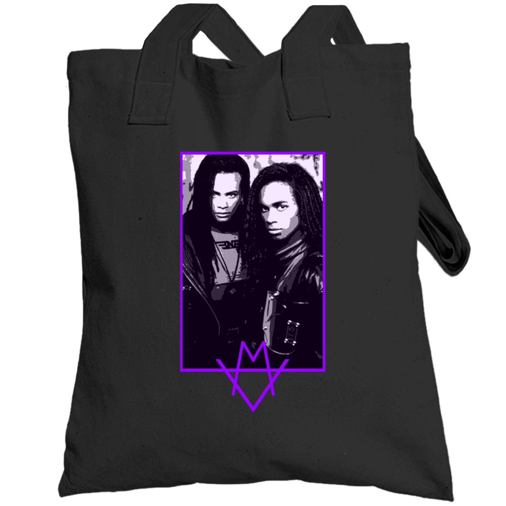 Milli Vanilli 80s Pop Retro Old School Trending Music Fan Totebag