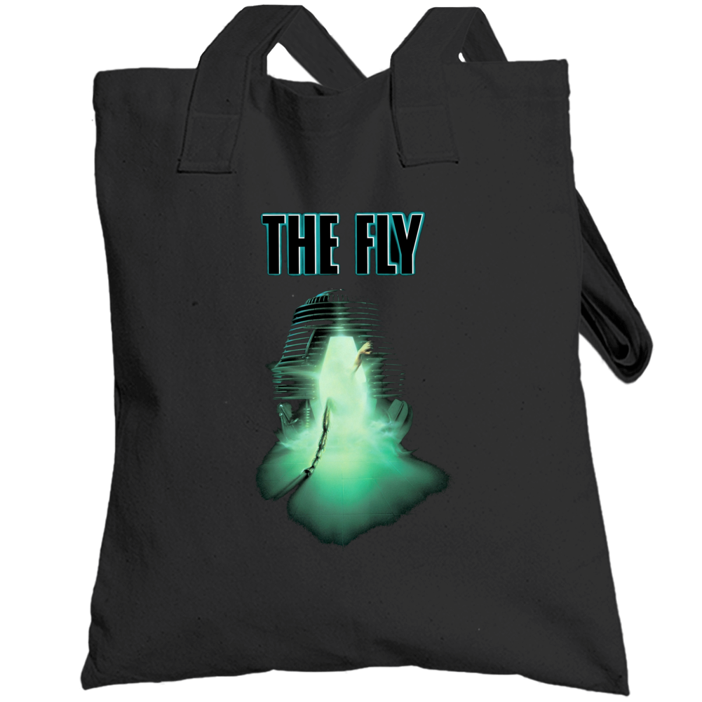 The Fly Cronenberg 80s Horror Classic Fan Totebag