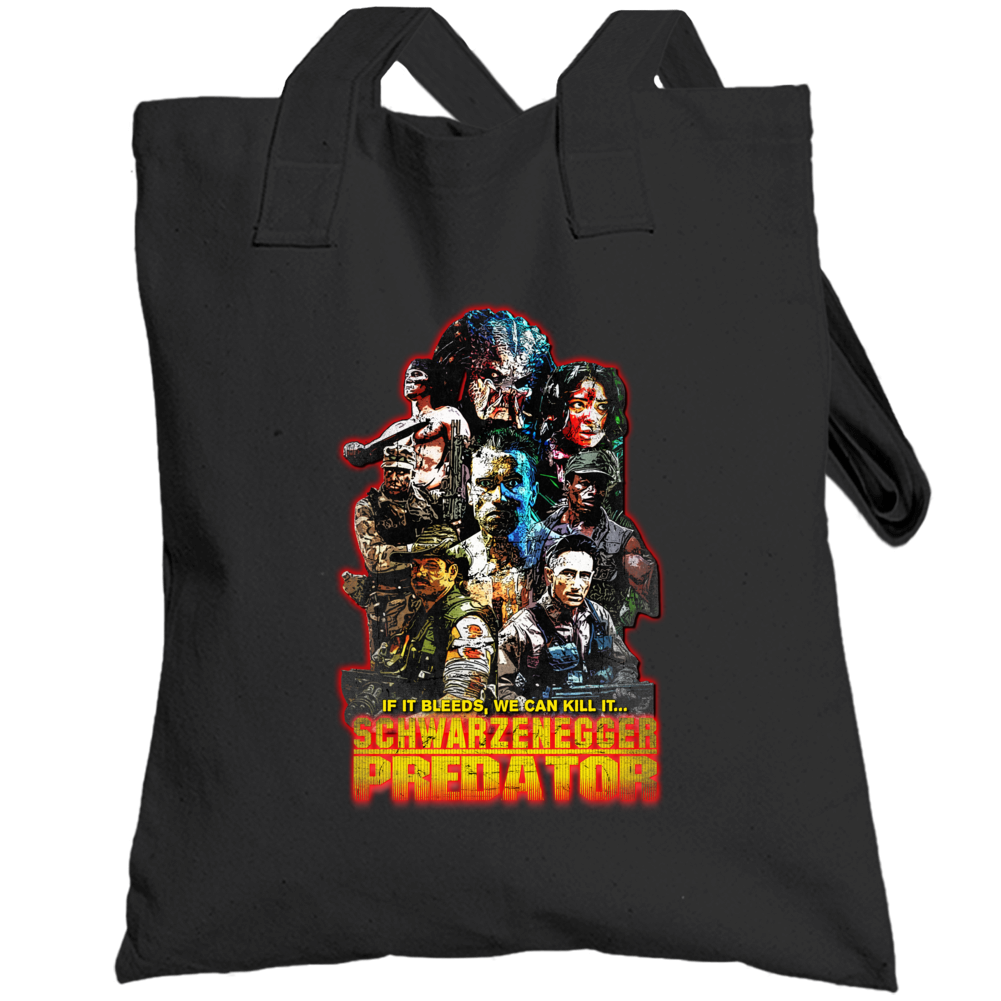 Predator Fan Poster Movie Totebag