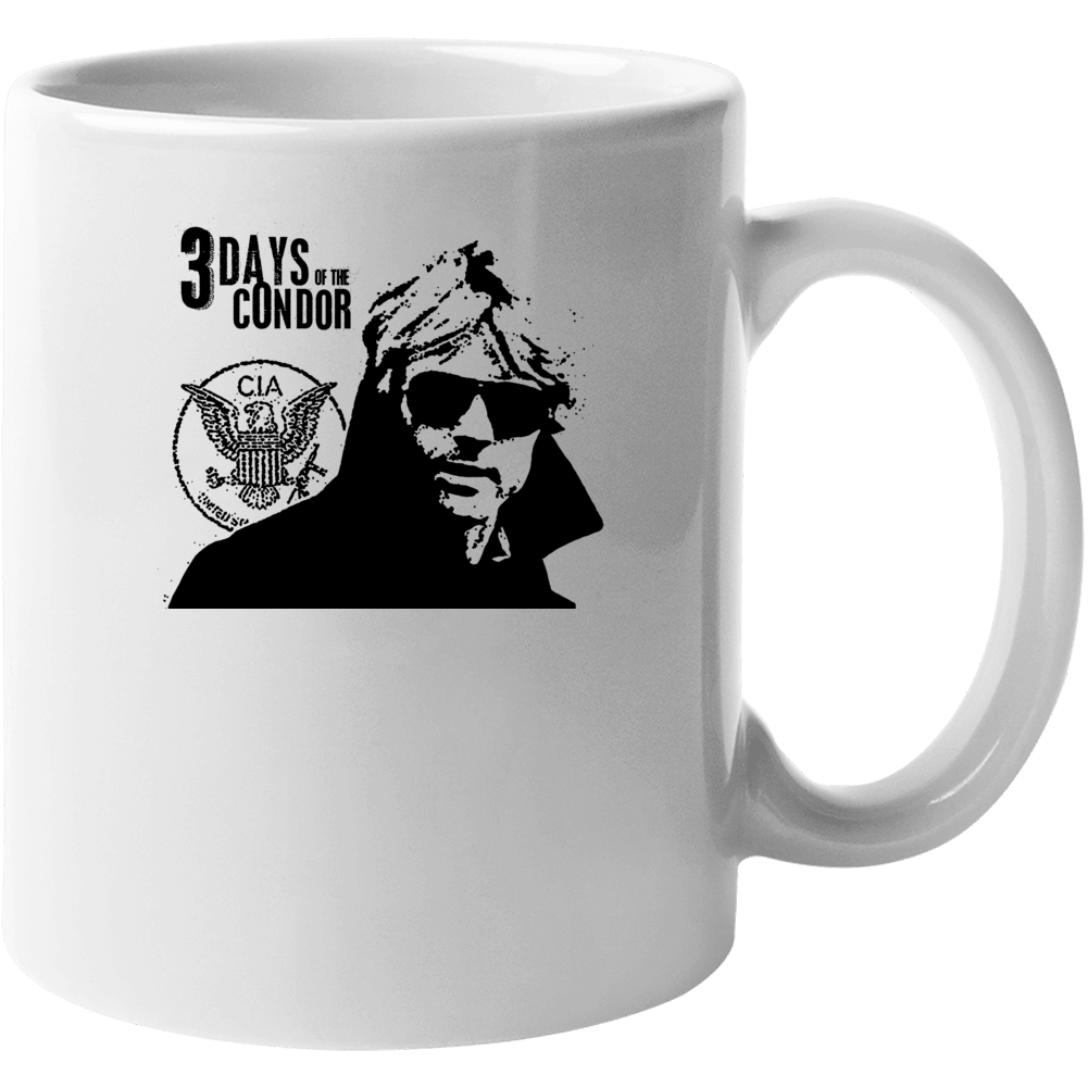 3 Days Of The Condor Robert Redford Movie Fan Mug