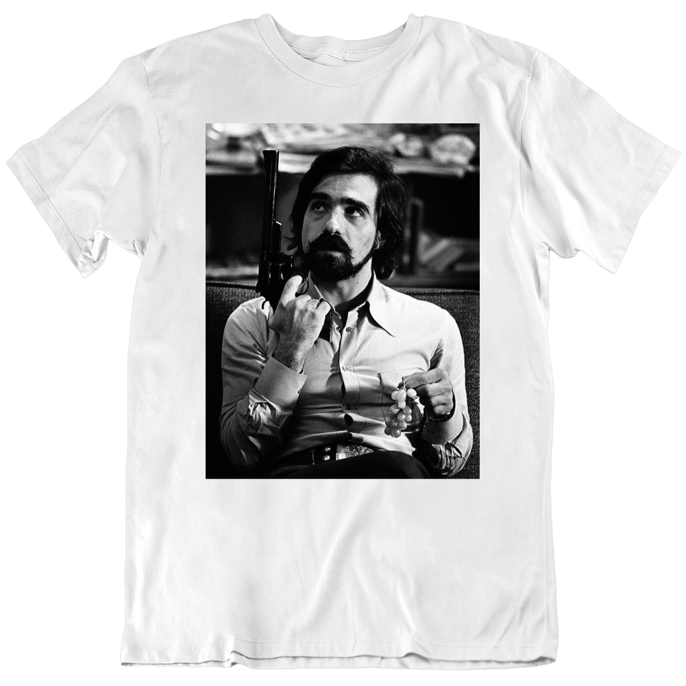 Martin Scorsese Director Movies Taxi Driver Legend Fan T Shirt