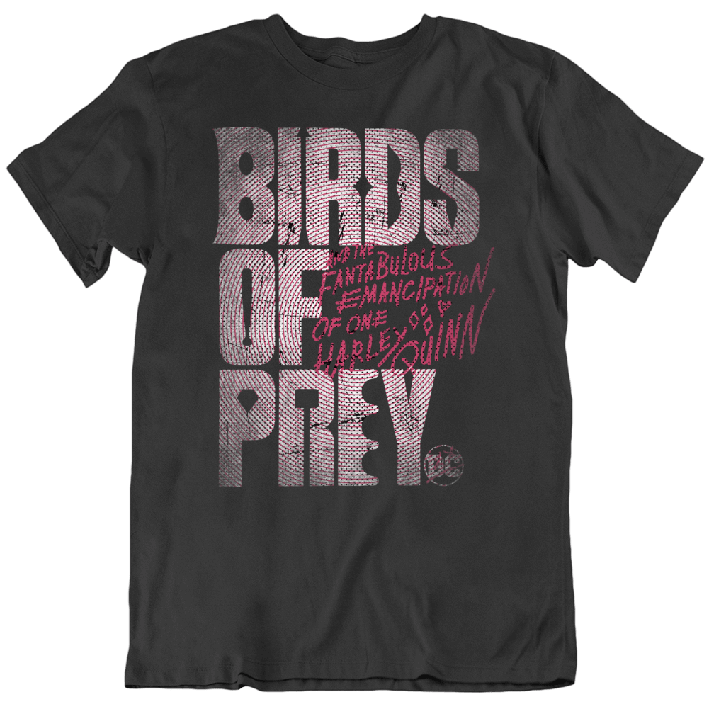 Birds Of Prey Movie Dc Harley Quinn Fan T Shirt