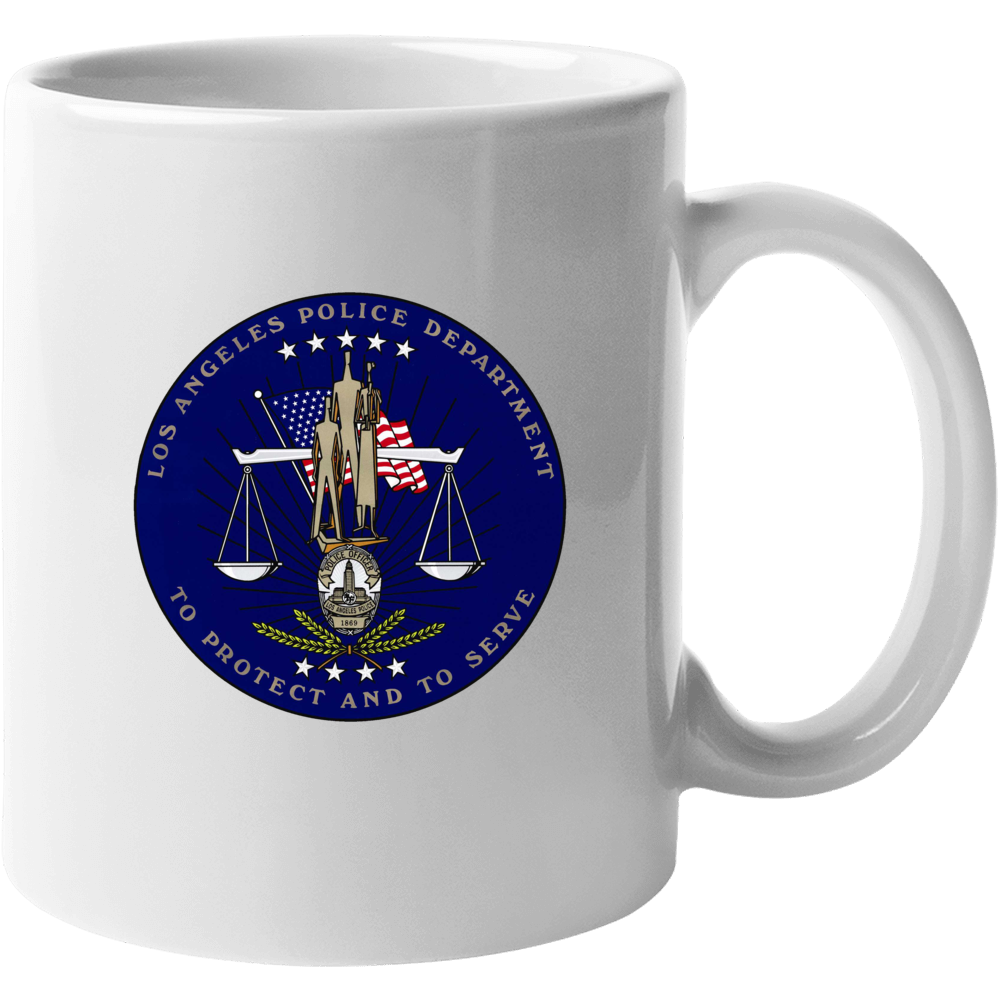 Los Angeles Police Dept Cop Coffee Cup Mug