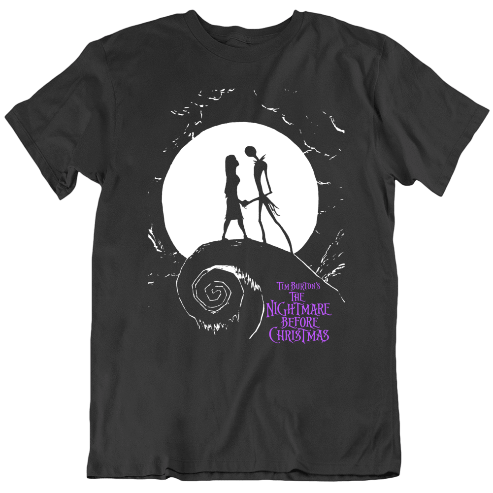 Nightmare Before Christmas Tim Burton Movie Classic T Shirt