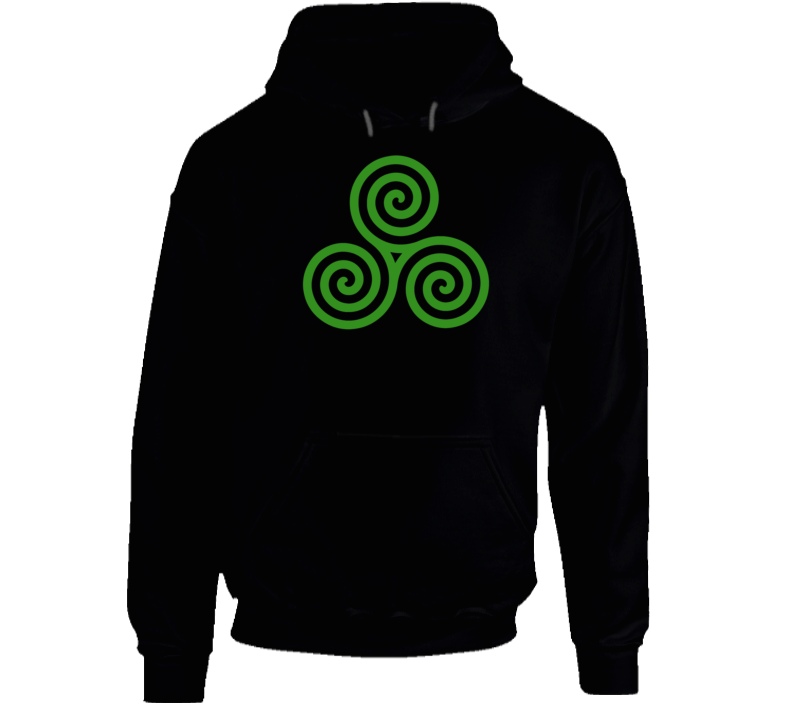 Celtic Spiral Knot Irish Eternal Life Symbol Hoodie