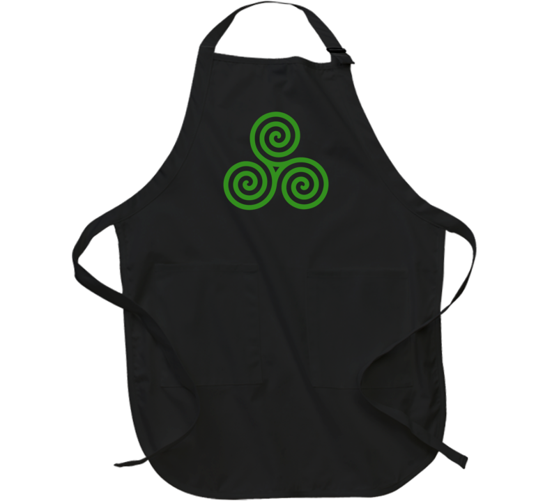 Celtic Spiral Knot Irish Eternal Life Symbol Apron