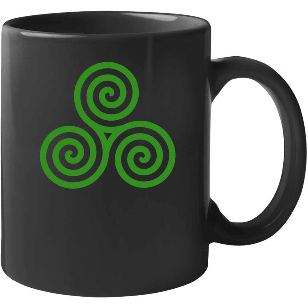 Celtic Spiral Knot Irish Eternal Life Symbol Mug