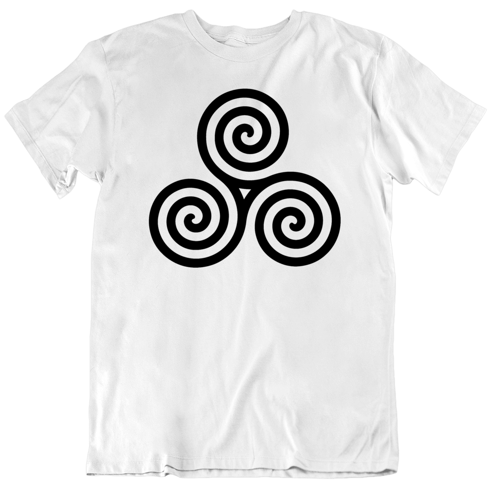 Celtic Spiral Knot Trinity Eternal Life Symbol T Shirt