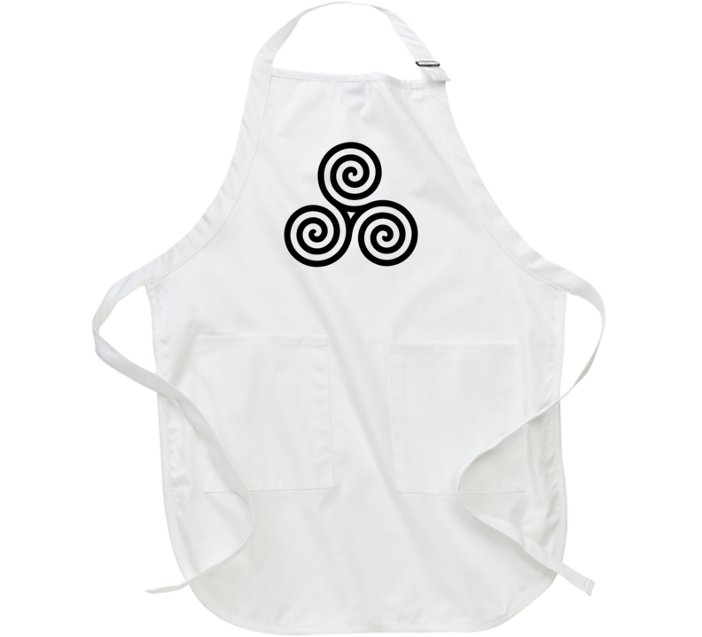 Celtic Spiral Knot Trinity Eternal Life Symbol Apron