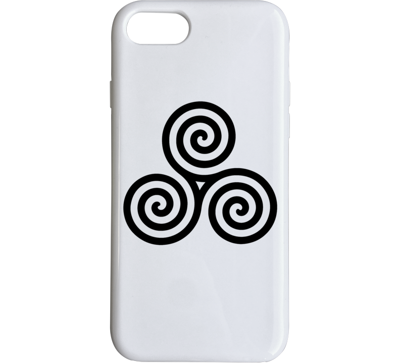 Celtic Spiral Knot Trinity Eternal Life Symbol Phone Case