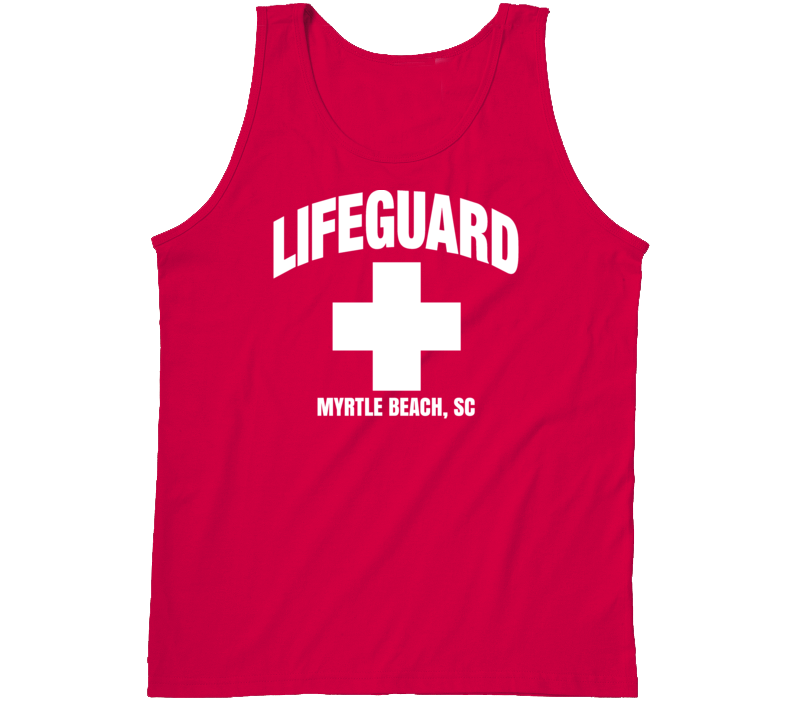 Lifeguard Myrtle Beach Sc Tanktop