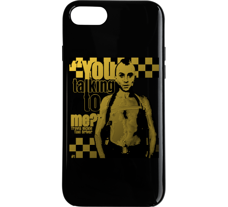 Travis Bickle Taxi Driver Classic You Talking To Me Movie Phone Case