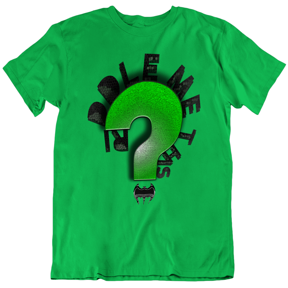 green riddler shirt