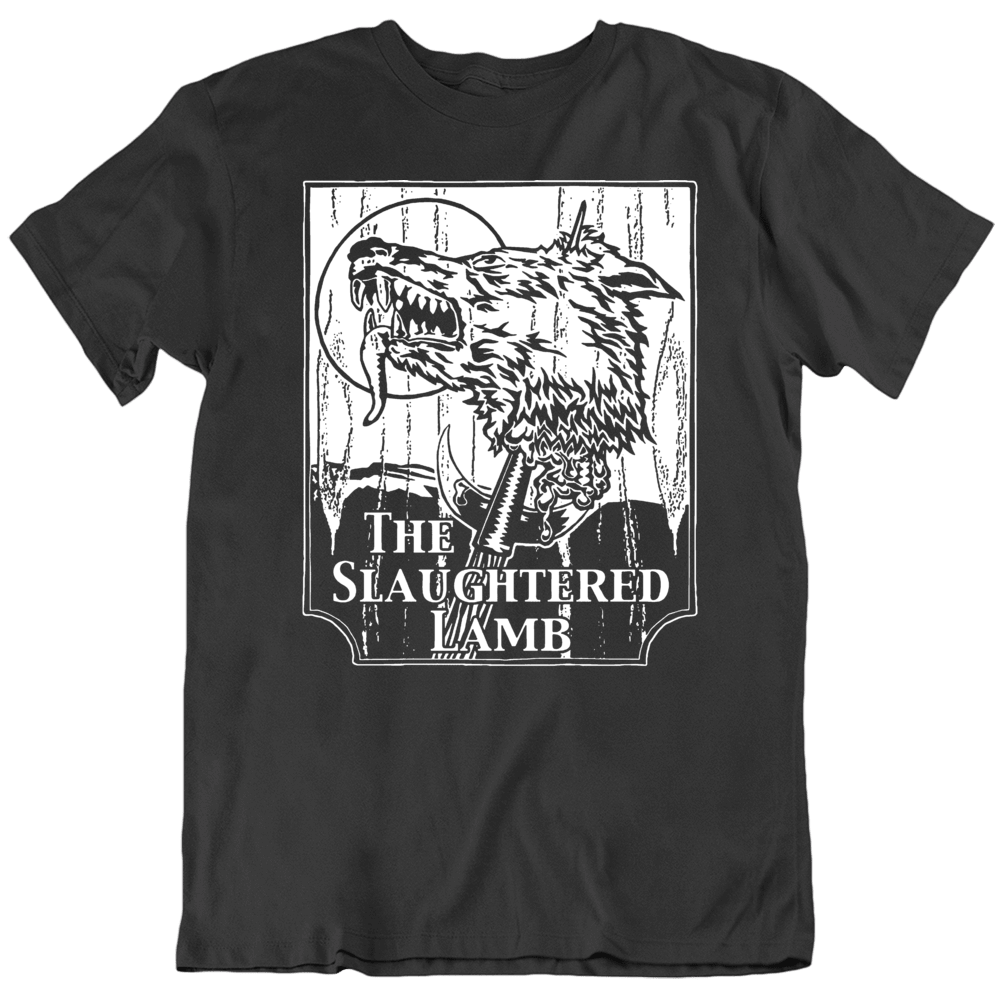 The Slaughtered Lamb American Werewolf In London Movie T Shirt