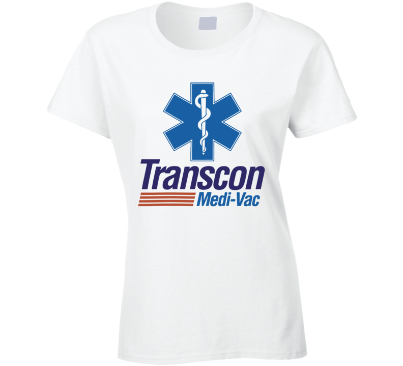 Transcon Medi Vac Cannonball Run Funny Movie Fan Ladies T Shirt