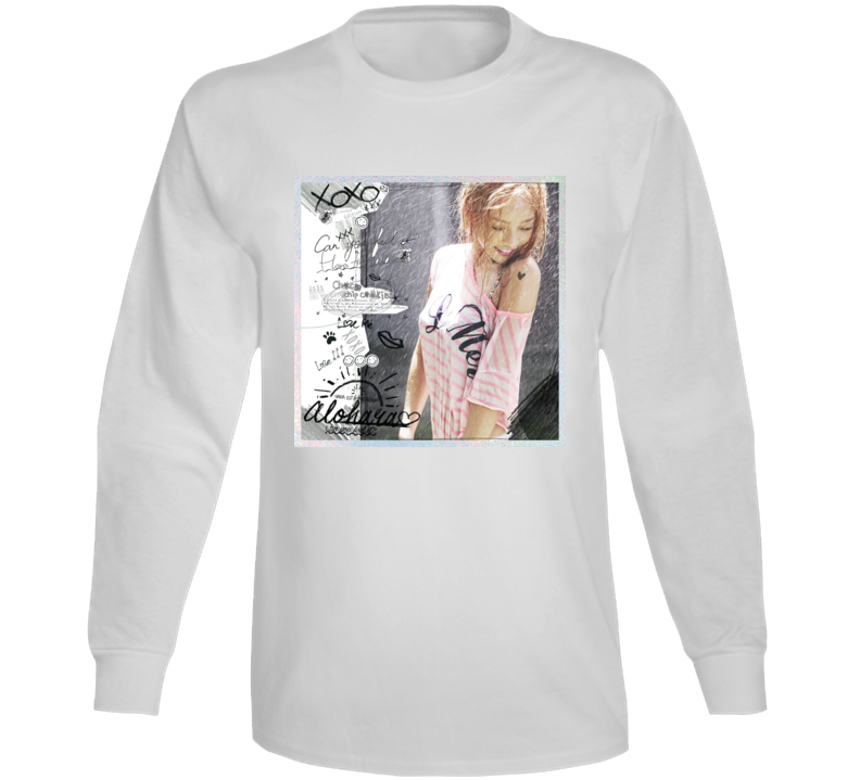 Goo Hara South Korean K Pop Music Movie Fan Long Sleeve