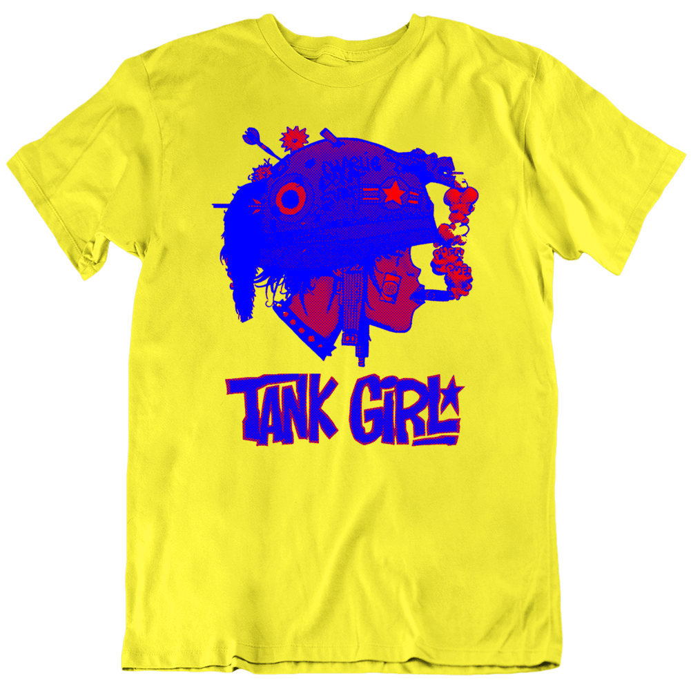Tank Girl Funny Comic Hero Movie Fan T Shirt