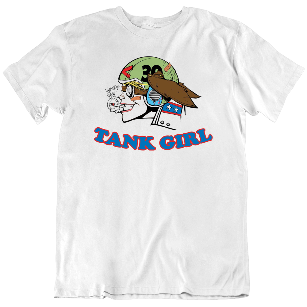 Tank Girl Funny Comic Hero Movie T Shirt