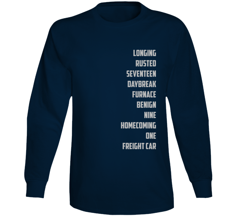 Winter Soldier Brainwash Code English Fan Long Sleeve