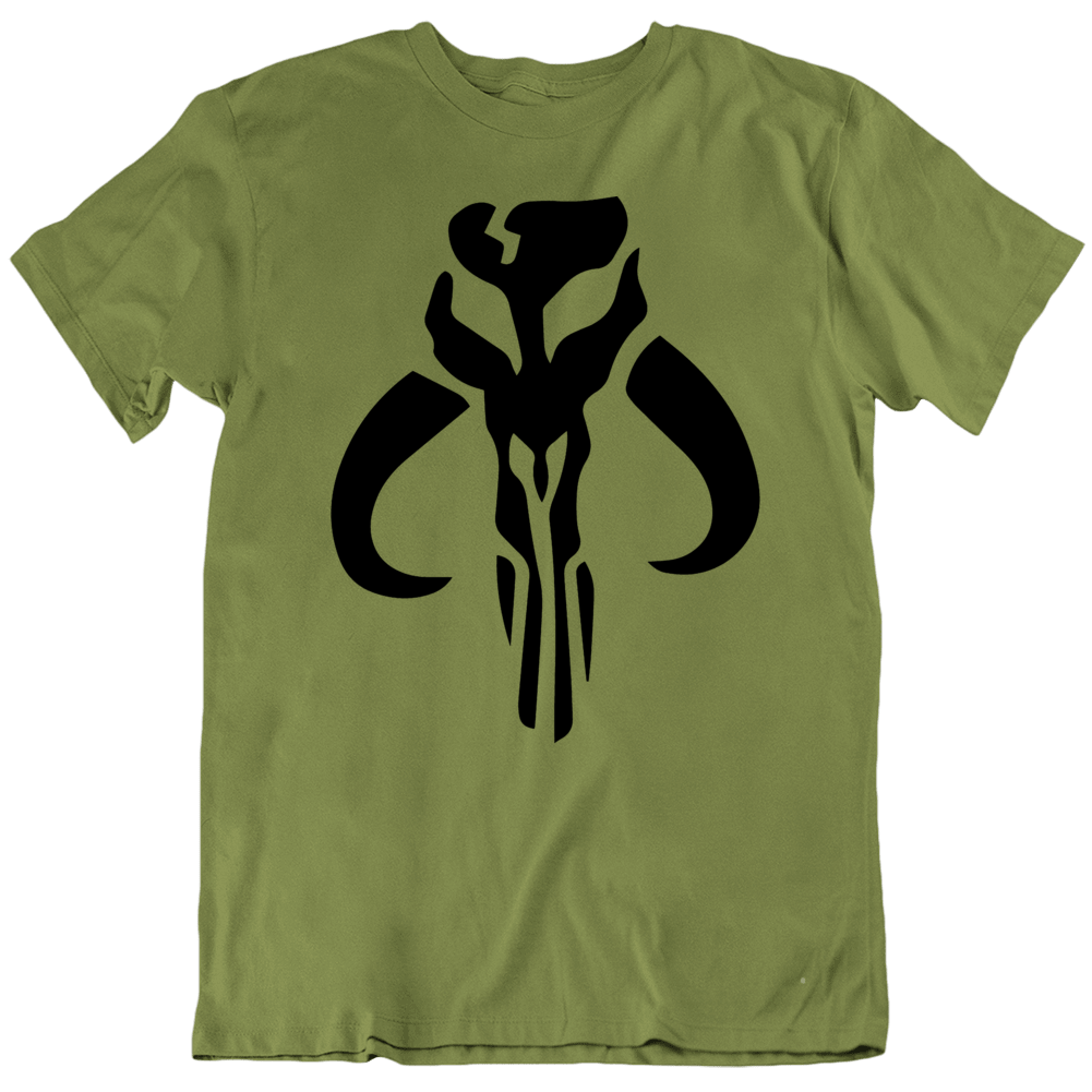 Mandalorian Skull Star Wars Exclusive Fan T Shirt