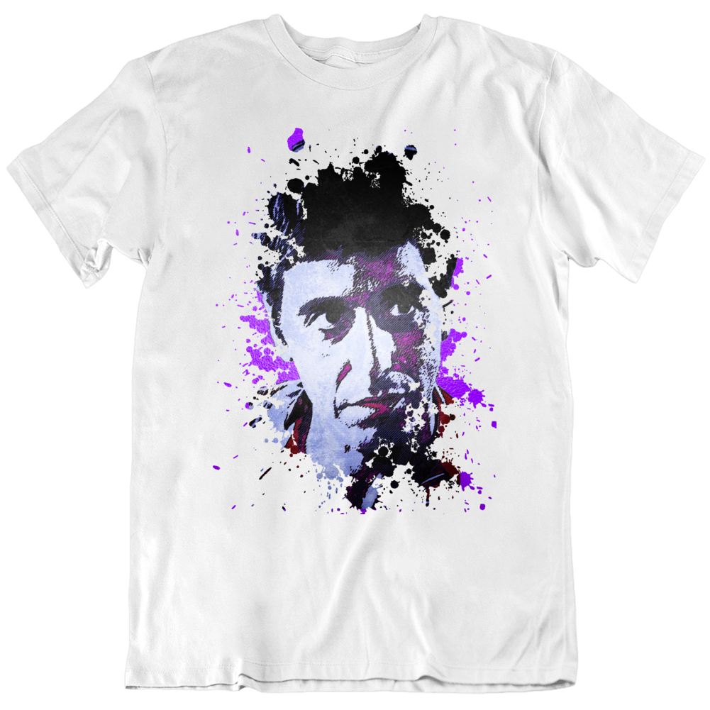 Exclusive Scarface Tony Montana Al Pacino Classic Gangster Movie T Shirt