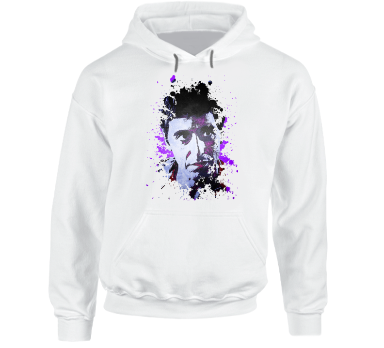 Exclusive Scarface Tony Montana Al Pacino Classic Gangster Movie Hoodie