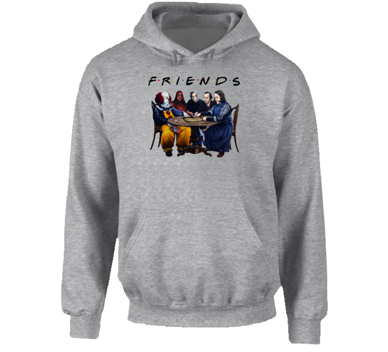 Stephen King Friends Funny Horror Fan Parody Hoodie