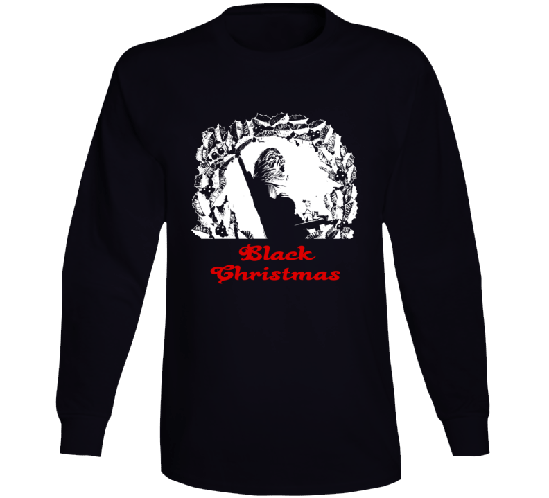 Black Christmas 1974 Horror Thriller Classic Movie Fan Long Sleeve