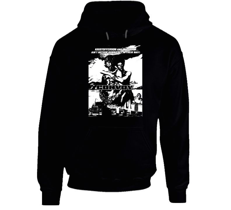 Convoy Kris Kristofferson Trucker 70s Movie Fan Hoodie