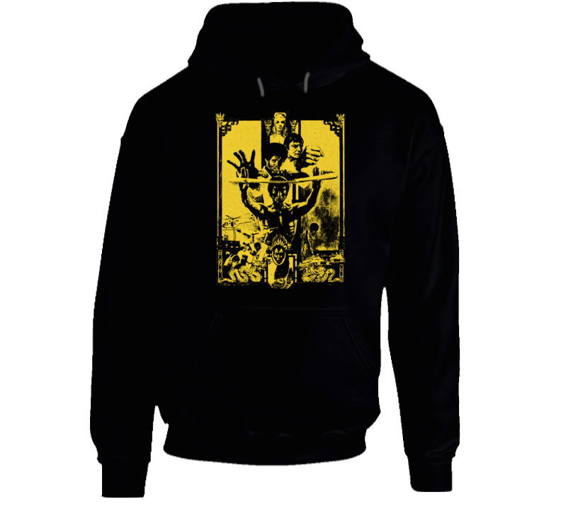 Enter The Dragon 1973 Bruce Lee Kung Fu Hong Kong Movie Fan Hoodie