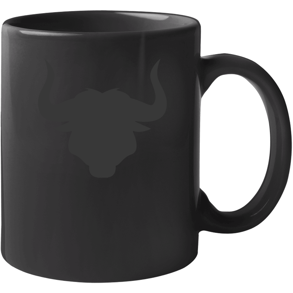 Bull Horns Trending Funny Steer Fan Mug