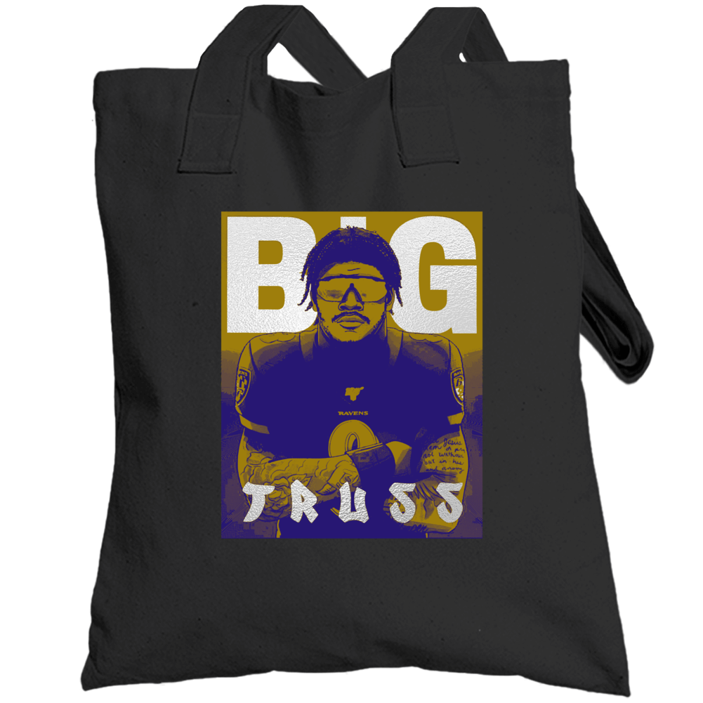 Big Truss Balitmore Football Fan Team Support Totebag