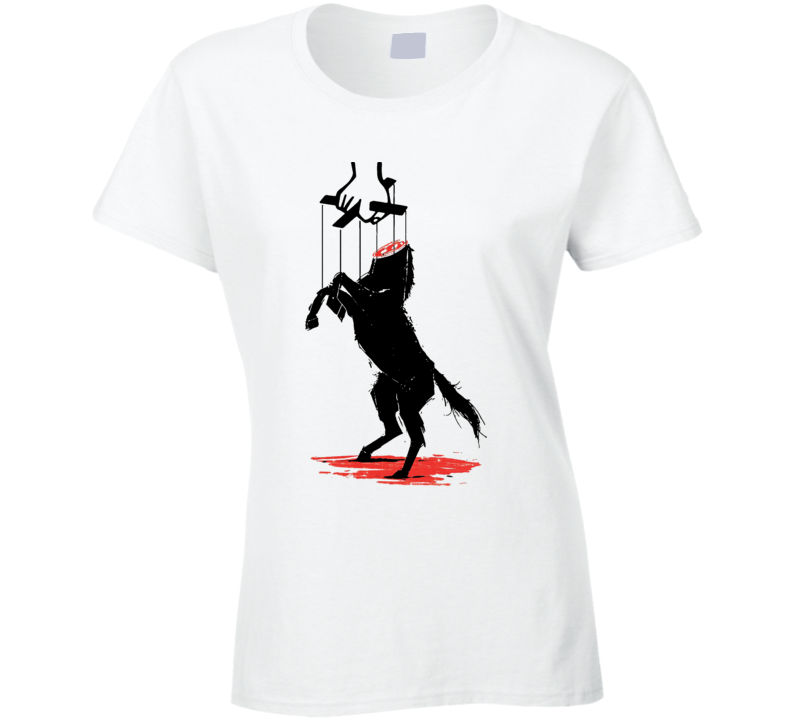 Godfather Horse Gangster Mob Movie Fan Ladies T Shirt