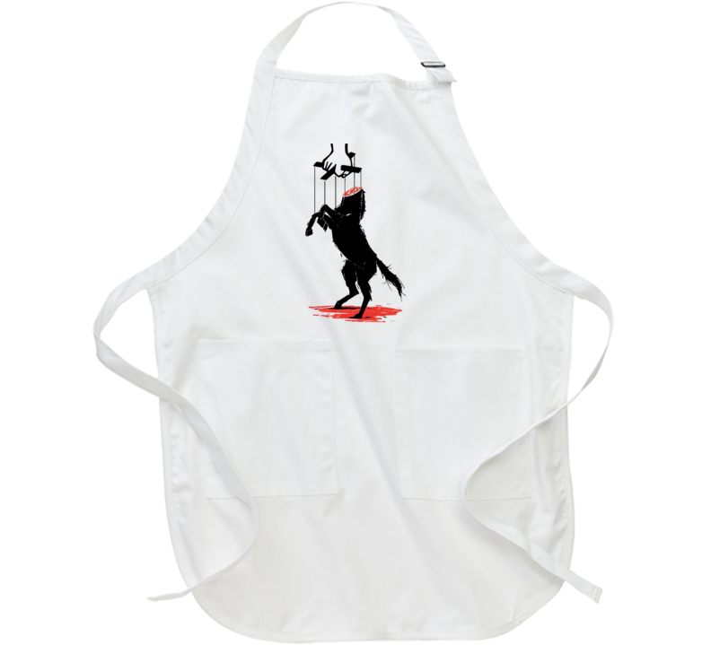 Godfather Horse Gangster Mob Movie Fan Apron