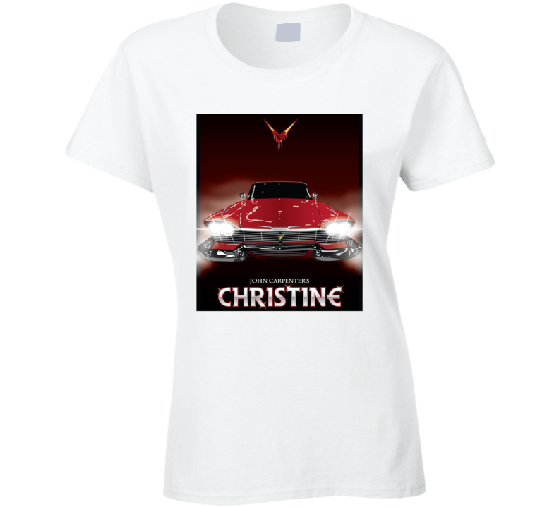 Christine Stephen King Novel Movie Horror Fan Ladies T Shirt