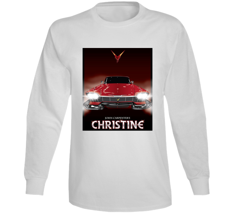 Christine Stephen King Novel Movie Horror Fan Long Sleeve