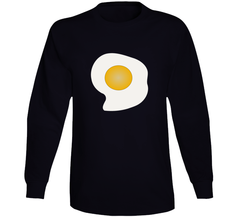 Egg Food Breakfast Funny Parody Foodie Long Sleeve