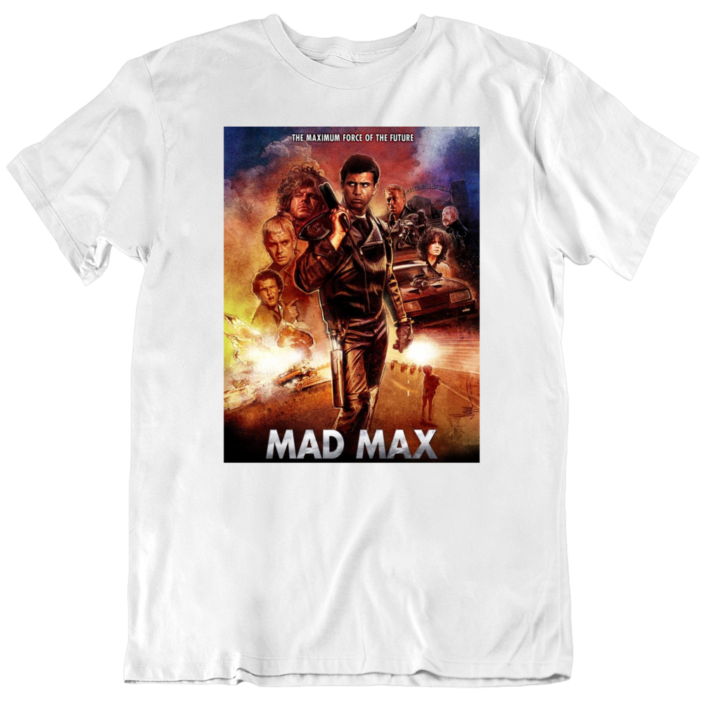 Mad Max Classic Cult Film Mel Gibson Fan T Shirt