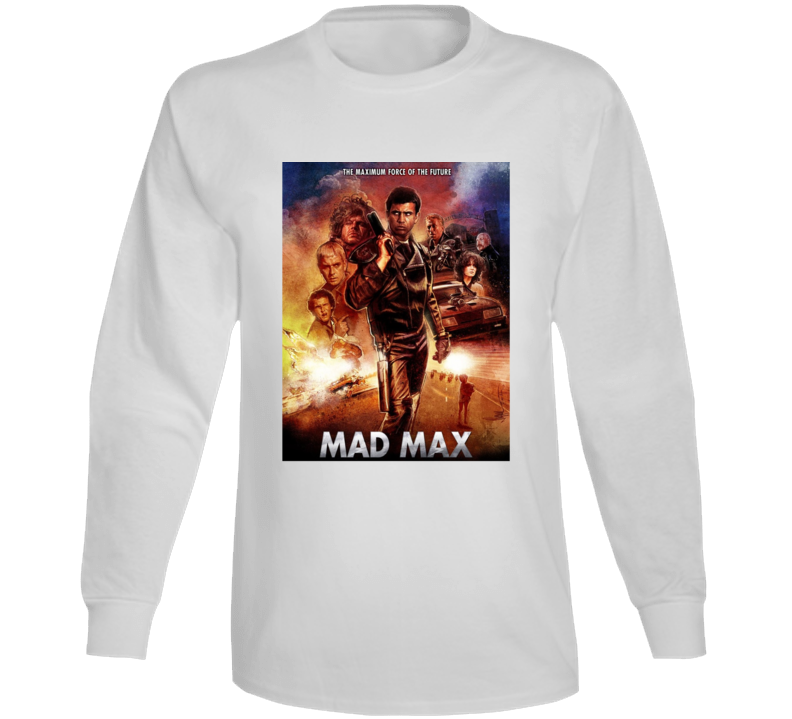 Mad Max Classic Cult Film Mel Gibson Fan Long Sleeve