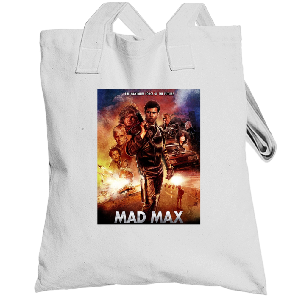 Mad Max Classic Cult Film Mel Gibson Fan Totebag