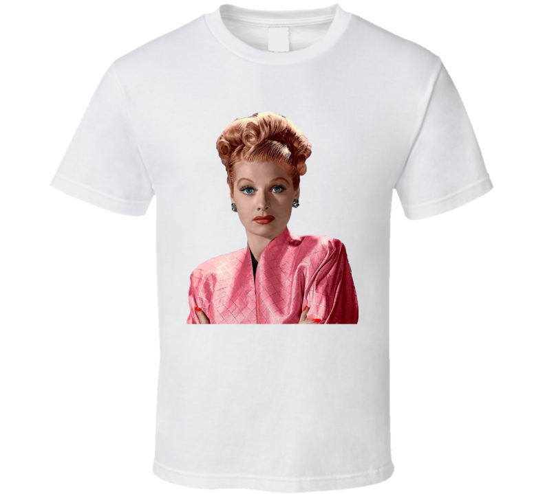 Lucille Ball I Love Lucy Icon Tv Actress Fan T Shirt